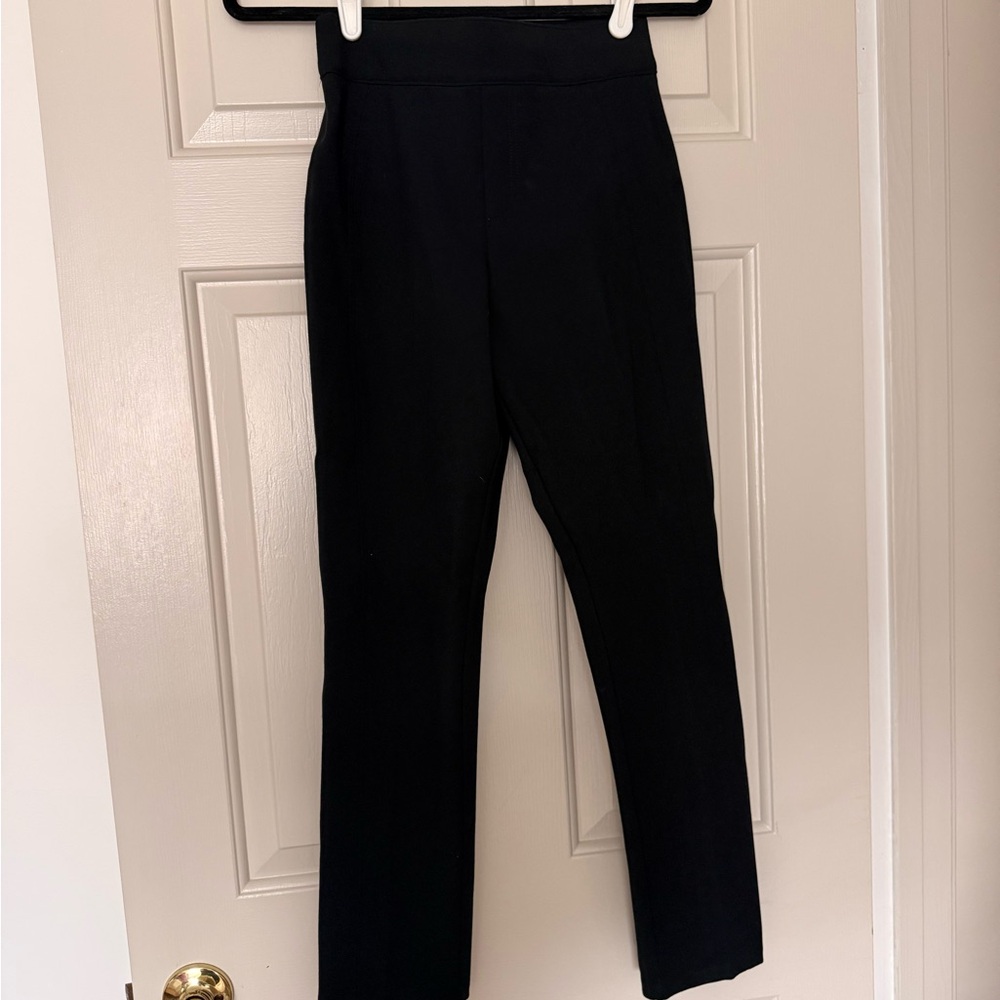 SPANX Classic Black Straight Leg Pants